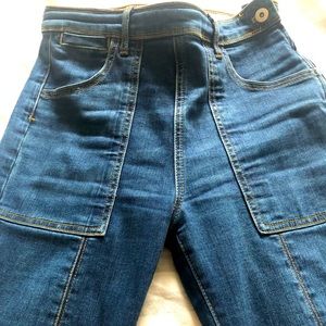 Anthropologie Pilcro and the Letterpress High-Rise/Bootcut Jeans, size 27